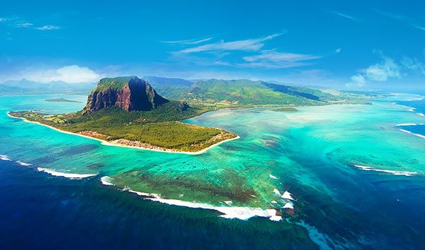 Beautiful view of Oberoi Mauritius
